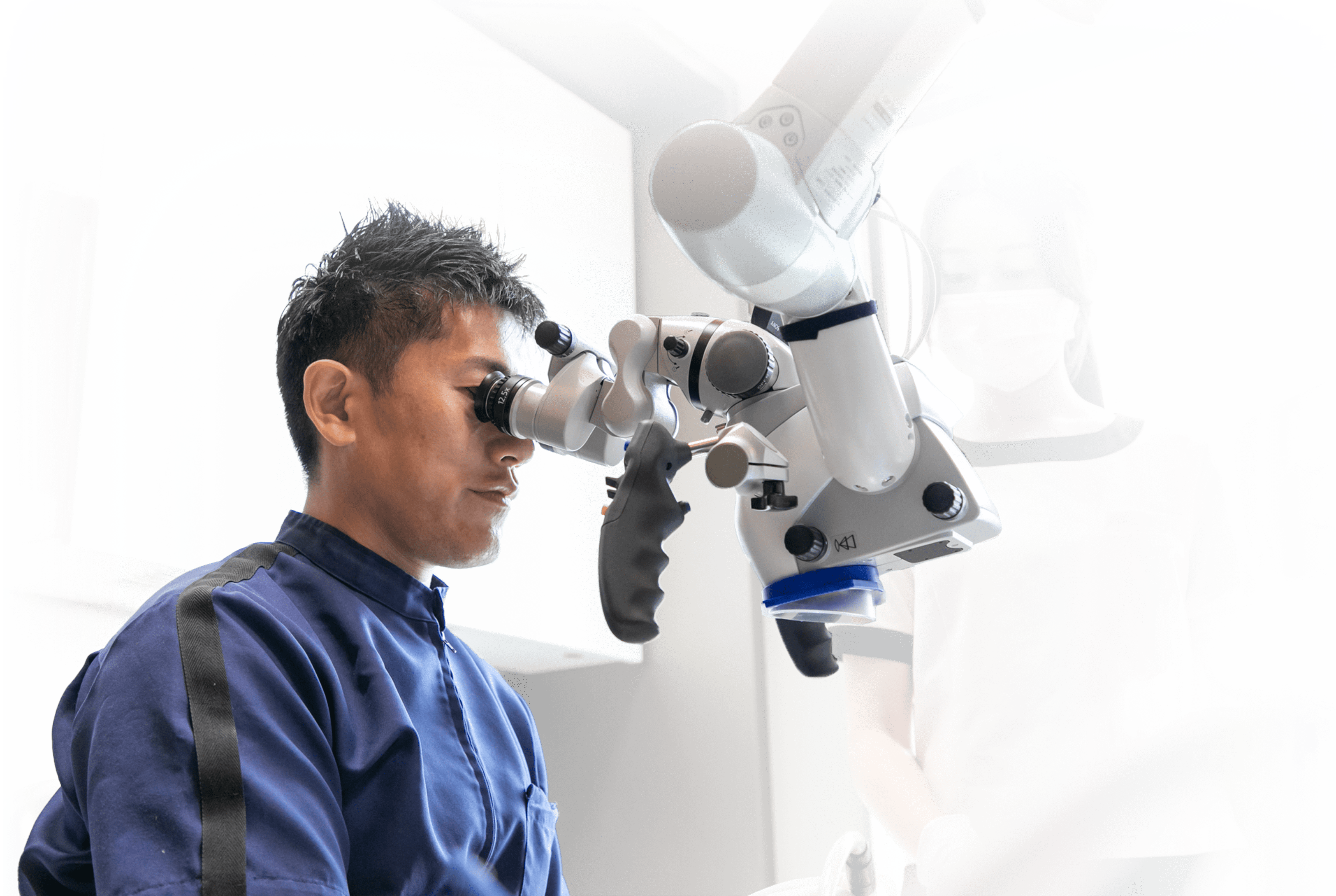 院長の治療の様子